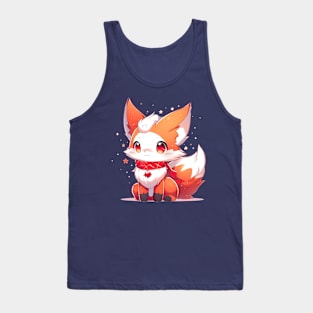 Cozy Fox Winter Vibes Tank Top